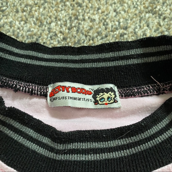 Betty Boop Pastel Y2K Graphic Mockneck Top - Picture 7 of 7